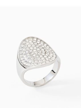 Swarovski Touchstone Crystal - Bling Ring Size 10